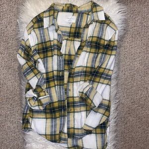 Cute flannel top